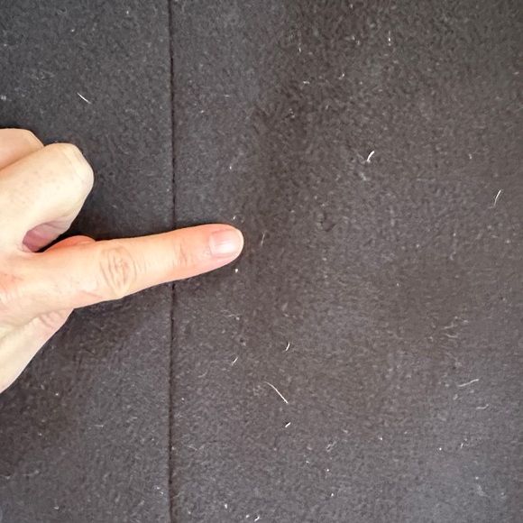 J. Crew Black Vintage 100% Wool Coat - Picture 12 of 14